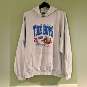 Barstool Sports “THE BOYS” Tennessee Titans Football Hoodie 2021 – White – 2XL